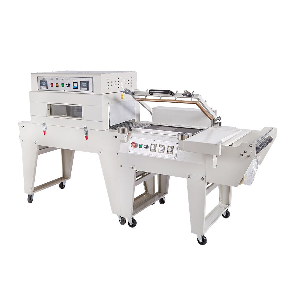 Semi automatic boxes shrink wrapping machine, shrink wrap packaging machine, shrinking machine for cartons