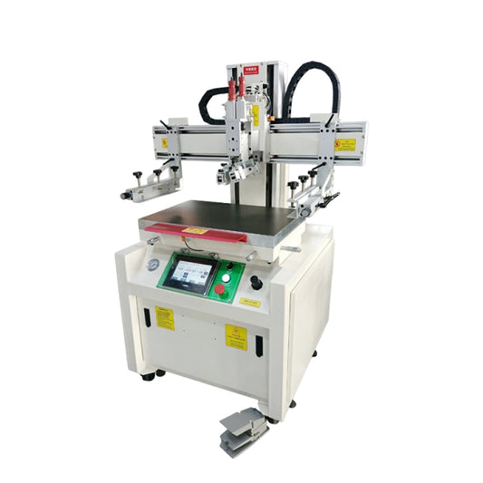 Macchina serigrafica piana a doppio servomotore di alta precisione TD-2030SF per PCB ed elettronica (±0,02 mm)