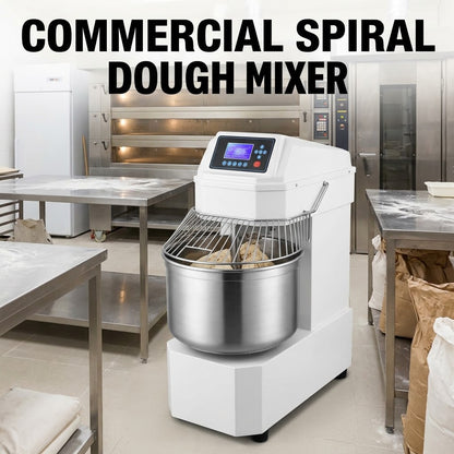Mixer Adonan Roti Spiral Pengaduk Komersial untuk Memanggang Makanan