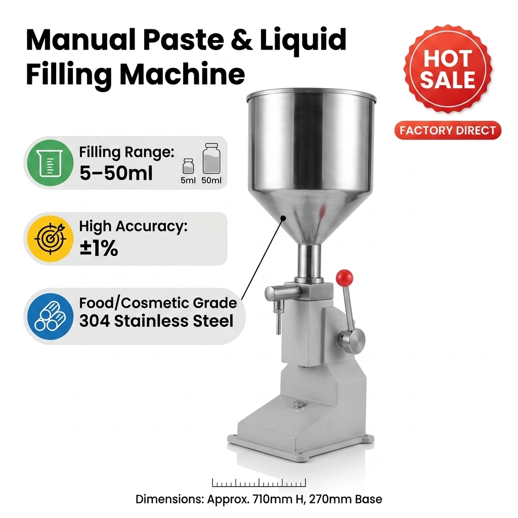 A03 manual filling machine