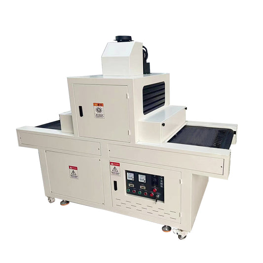 TD-UV400 industrial conveyor UV curing machine with dual UV lamps for screen printing line