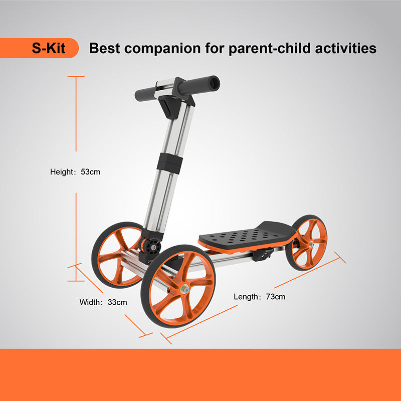 20 in 1 Kids Balance Bike No Pedals Toys for 1 to 4 Year Old Engineering Building Kit Kids Sit/Stand Scooter (Not Electric)