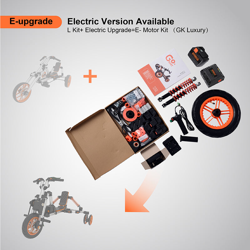 KIDROCK Electric upgrade package match with L-Kit or Go-Kart