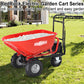 Wheelbarrow Utility Cart Electric Powered Cart 48V28Ah 500W Capacity 500lbs Material Debris Hauler 1000lbs Towing