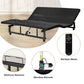 Adjustable Queen Bed Base Frame with Head and Foot Incline Wireless Remote Zero Gravity Quiet Motor