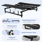 Adjustable Queen Bed Base Frame with Head and Foot Incline Wireless Remote Zero Gravity Quiet Motor