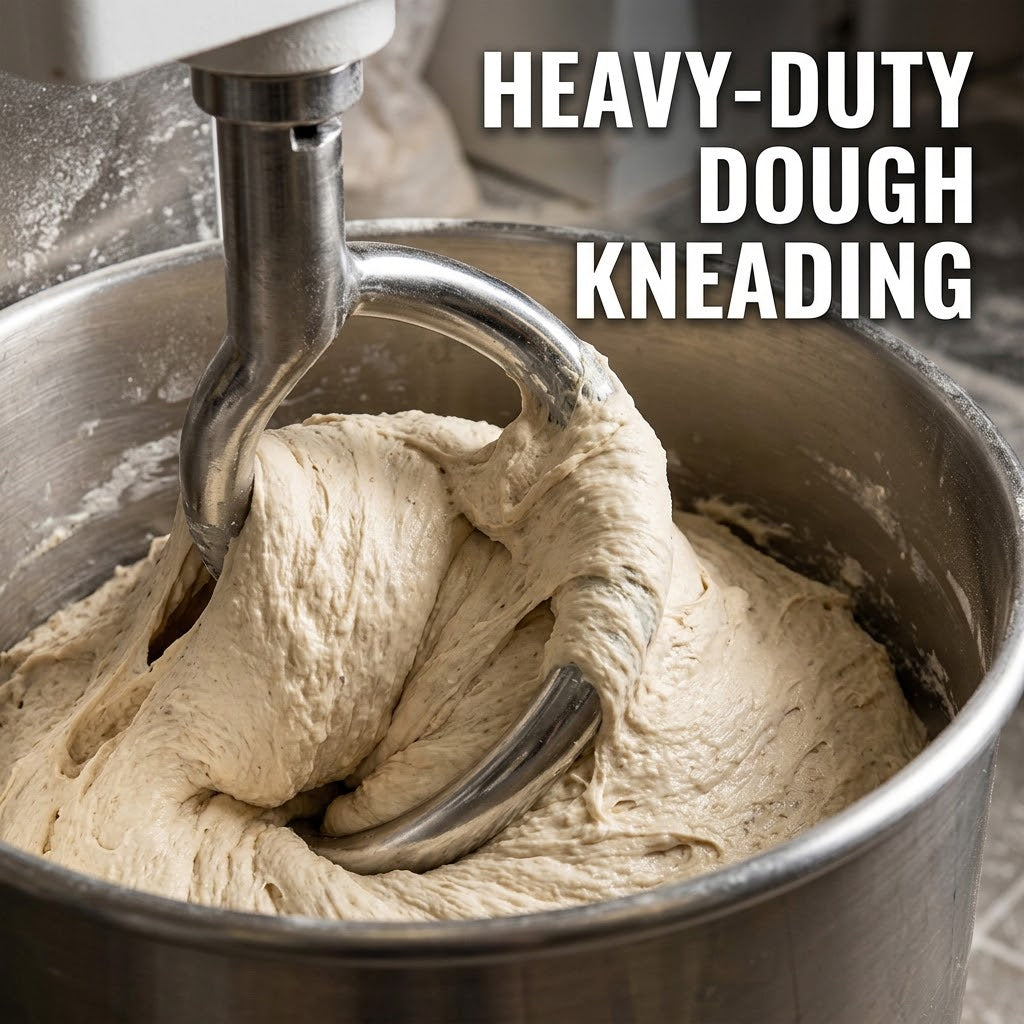 Mixer Adonan Roti Spiral Pengaduk Komersial untuk Memanggang Makanan