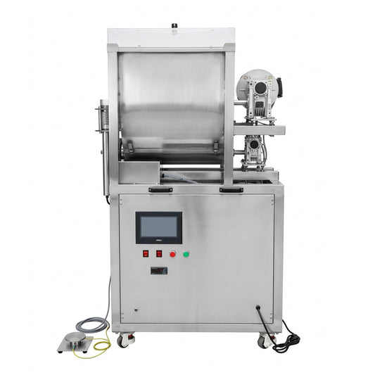 Horizontal Loss-in-Weight Ice Cream Dosing & Filling Machine with Jacketed Screw Feeder