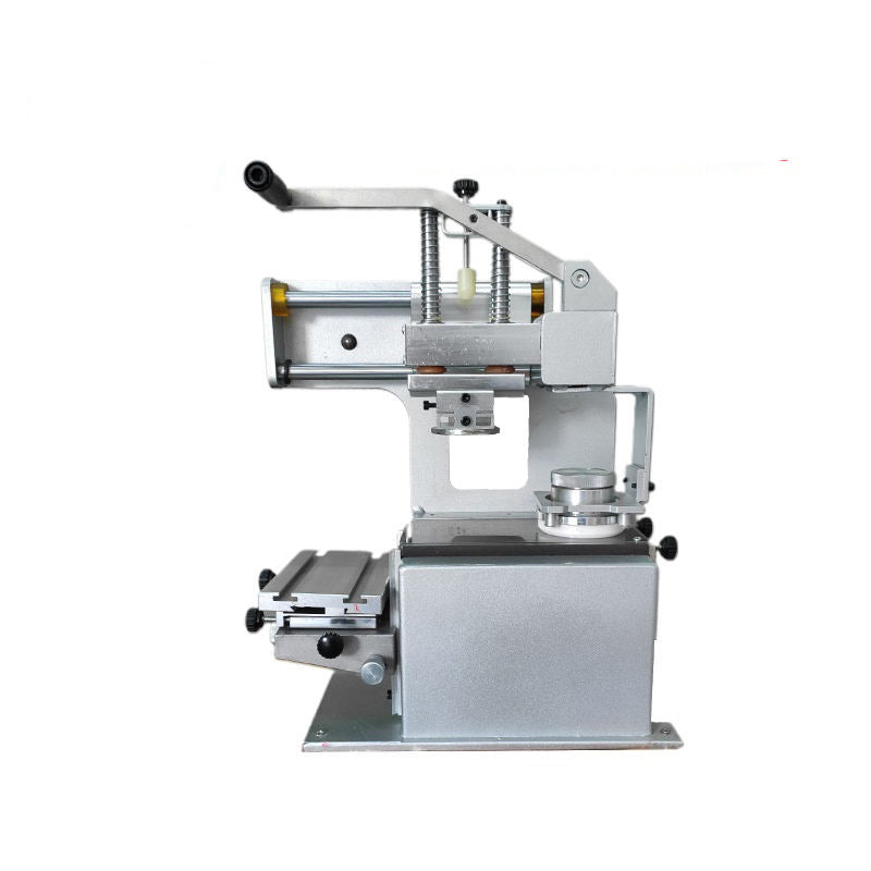 Single Color Closed Ink Cup Pad Printing Machine, Manual Small Pad Printer Equipment For Softball