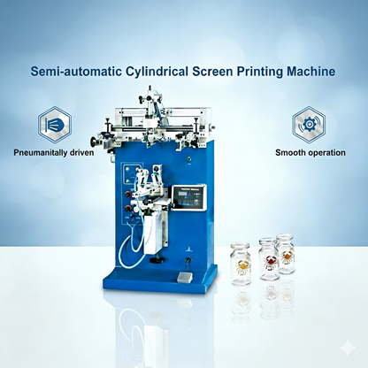Cylinder Screen Printing Machine ,Perfume Bottle Screen Printer,Screen Printing Equipment For Plastic Cups