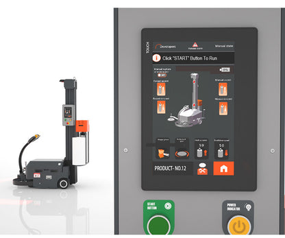 Automatic Stretch Wrap Machine Pallet Wrapper, Self-Propelled Robot Pallet Stretch Wrapping Machine