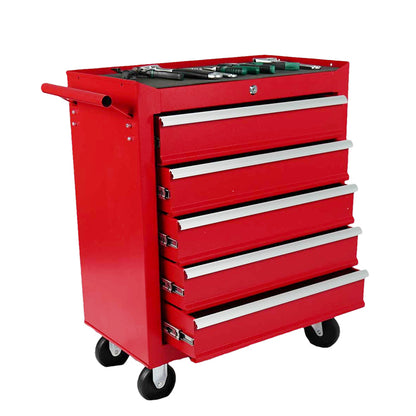 5-Drawer Metal Rolling Tool Chest with Wheels,With Locking System