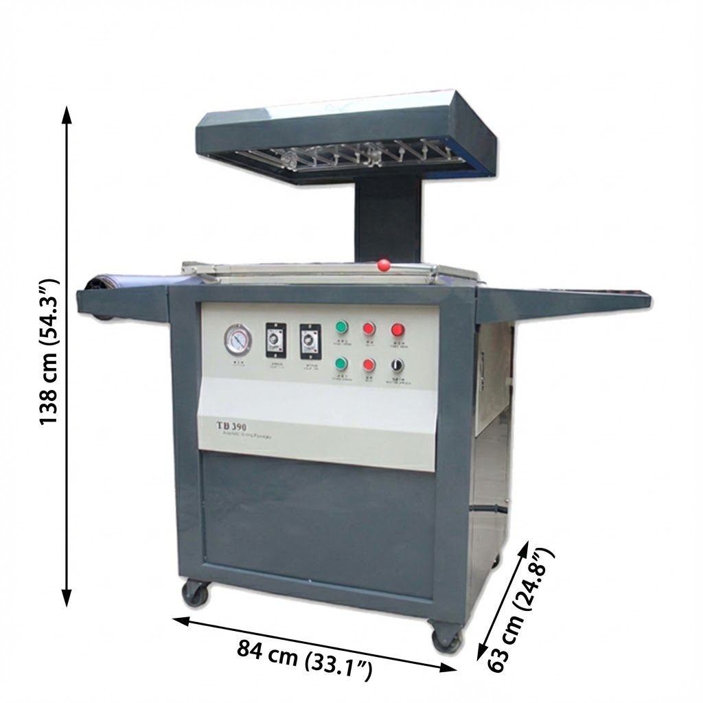SP-390 multifunctional skin vacuum packing machine,skin pack machine for tools,Hardware - CECLE Machine
