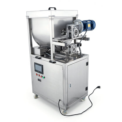 Horizontal Loss-in-Weight Ice Cream Dosing & Filling Machine with Jacketed Screw Feeder