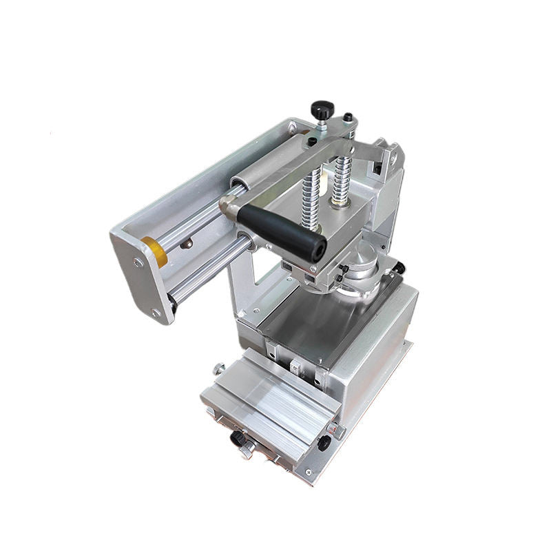 Single Color Closed Ink Cup Pad Printing Machine, Manual Small Pad Printer Equipment For Softball