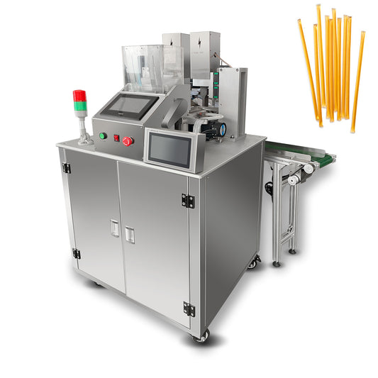 Honey straw filling machine, Automatic honey stick machine with conveyor belt