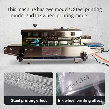 Nitrogen Sealing Machine Horizontal Band Sealer With Nitrogen Flushing,Nitrogen Gas Filling Continuous Band Sealer