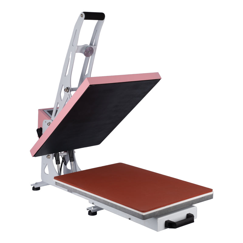 Prensa Térmica Semiautomática 13″x18″ com Abertura Automática e Base Deslizante
