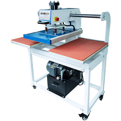 40*60CM Hydraulic Double Station Heat Press Machine Up-slide Heat Transfer Machine with Hydraulic Cylinder