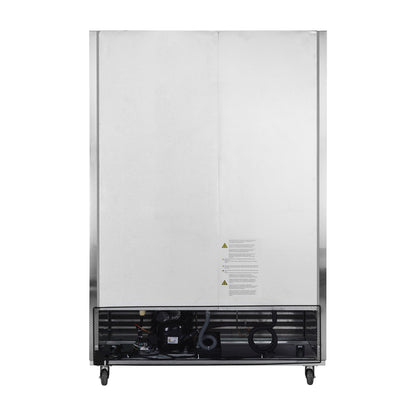 54"W Freezer 2 Section 2 Door Stainless Steel Reach - in 42.2 Cu.ft.