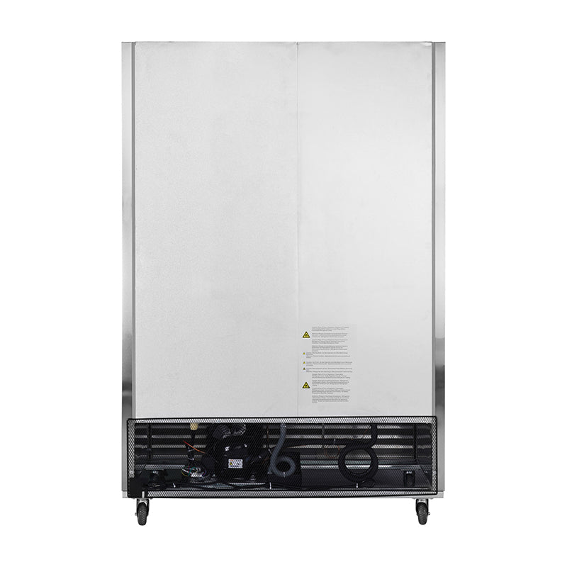 54"W Freezer 2 Section 2 Door Stainless Steel Reach - in 42.2 Cu.ft.