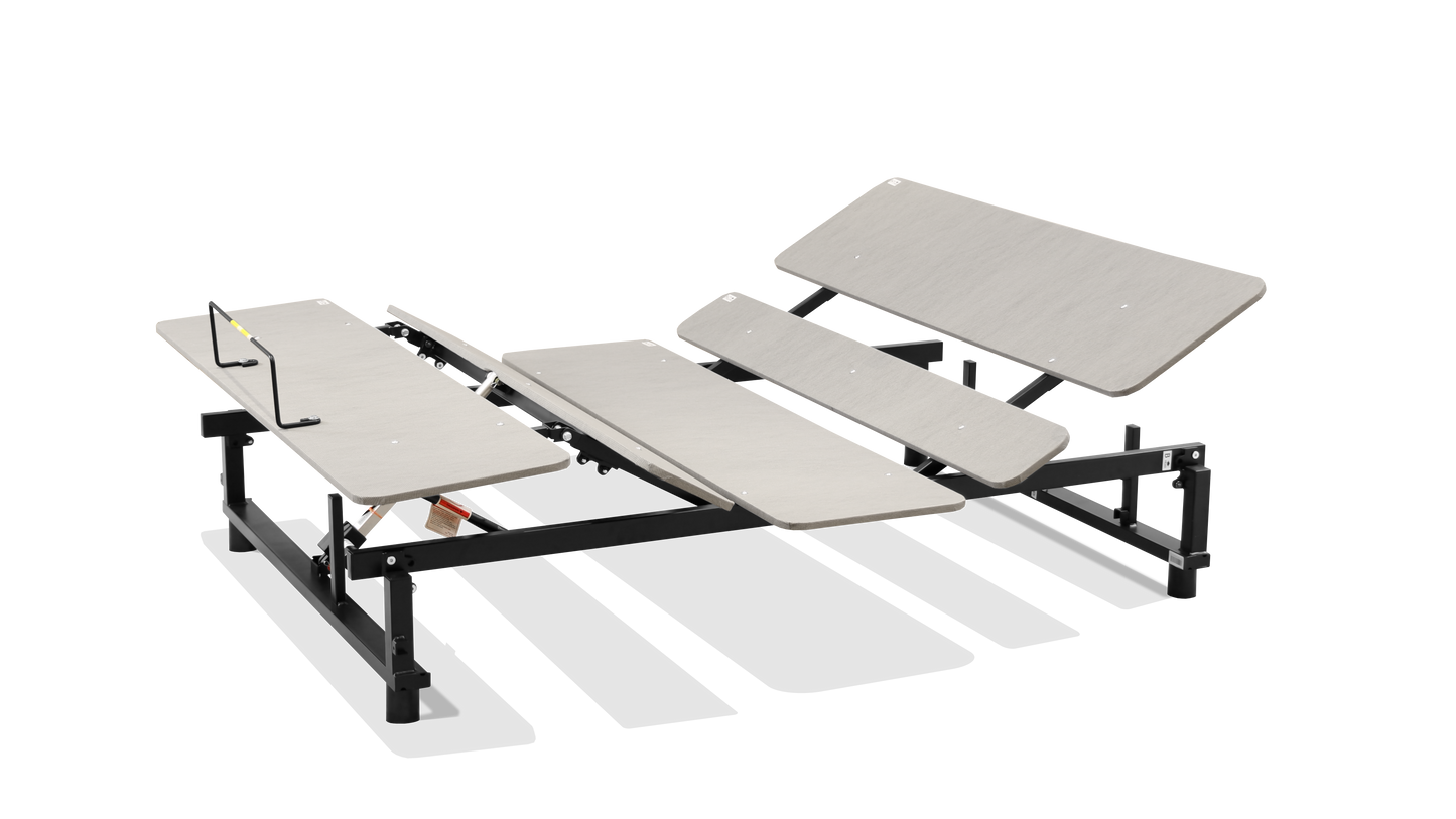 Electric Adjustable Bed Base King Size, Independent Head and Foot Incline