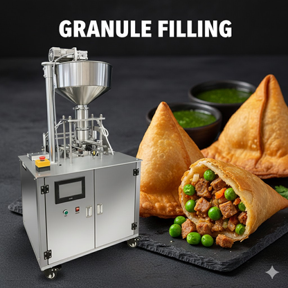 Semi automatic curry puff wrapper folding sambosa samosa making machine