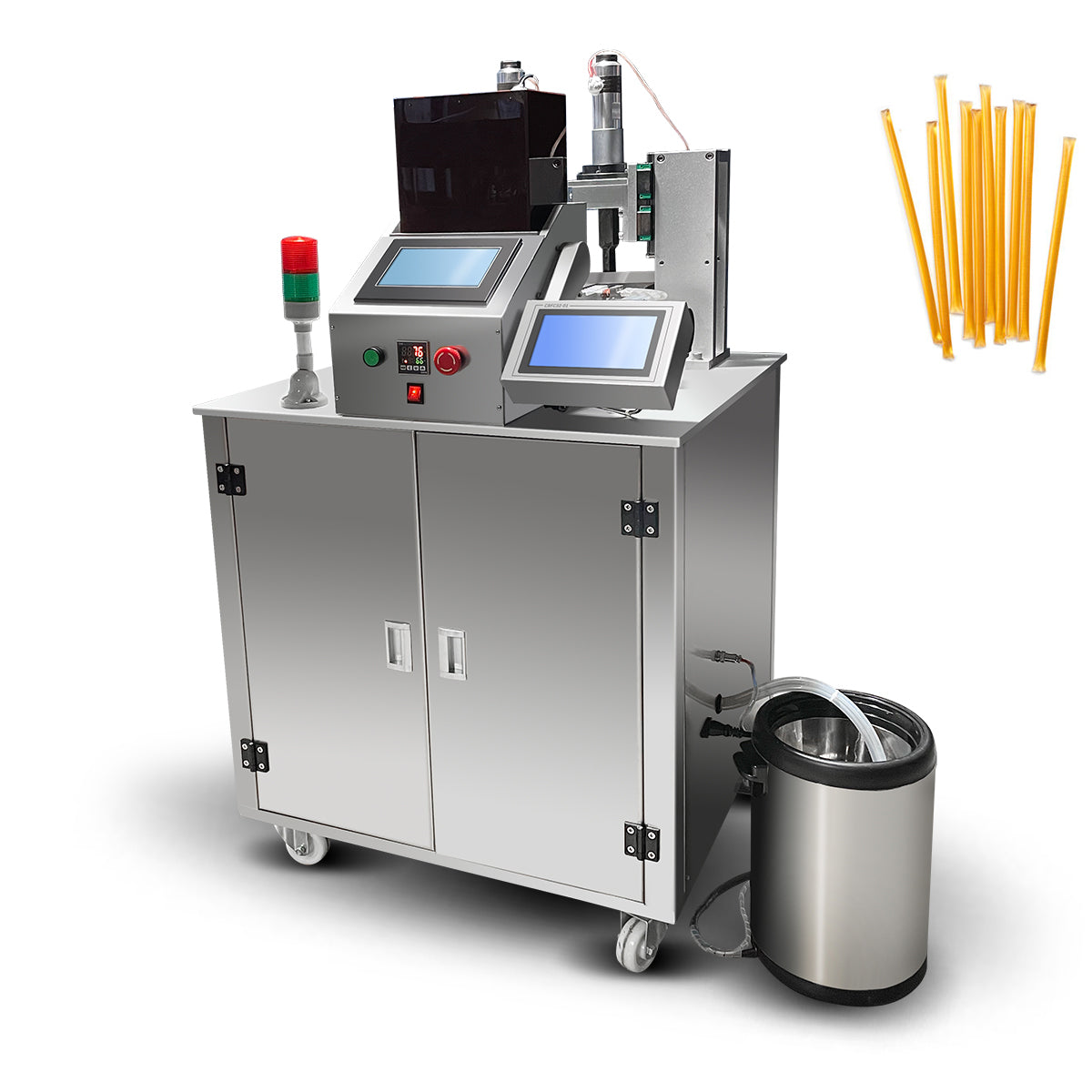 Honey stick machine, Automatic Honey Straw Filling & Sealing Machine,Maple syrups straw filling and sealing machine