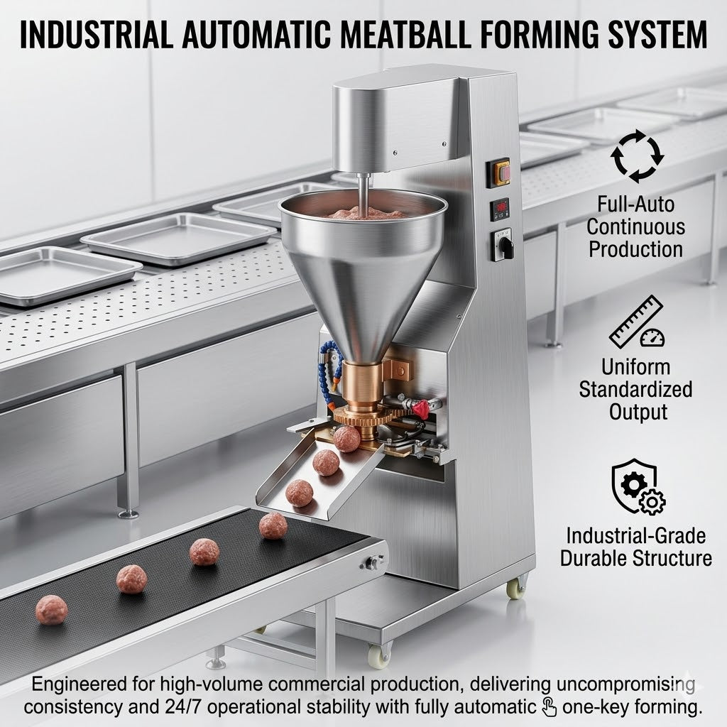 Commercial automatic meatball making machine stainless steel one-time forming