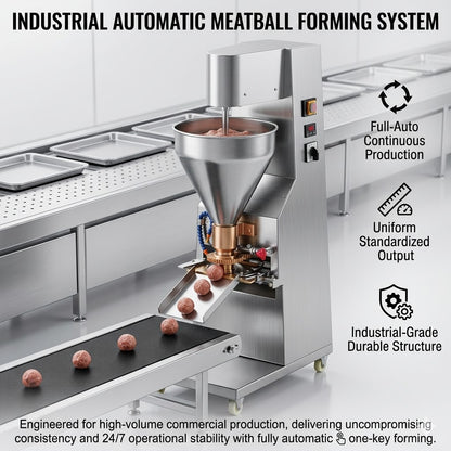 Commercial automatic meatball making machine stainless steel one-time forming
