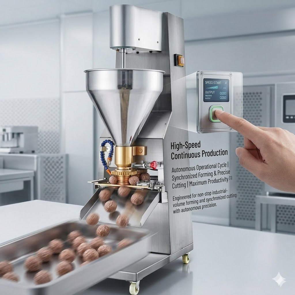 Commercial automatic meatball making machine stainless steel one-time forming