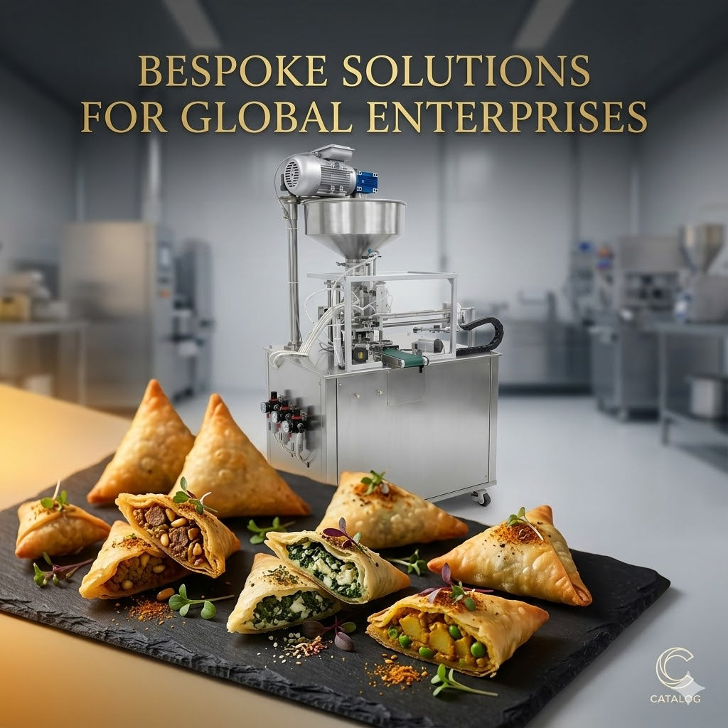 Commercial Semi-Automatic Punjabi Samosa Making Machine Folding Machine
