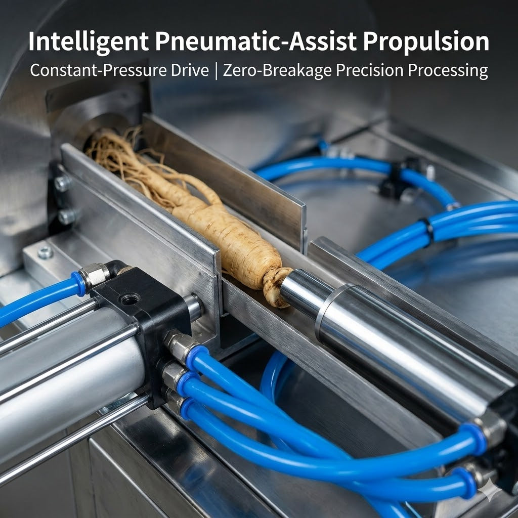 Commercial Pneumatic Slicer | Heavy-Duty Stainless Steel