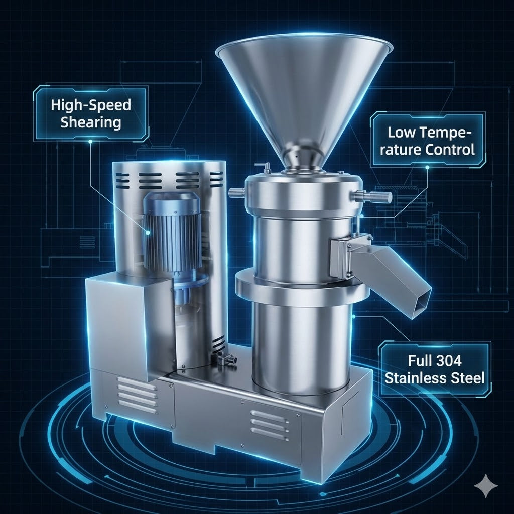 Commercial Multi-Functional Pulverizer Split-Type Sesame & Peanut Butter Grinder