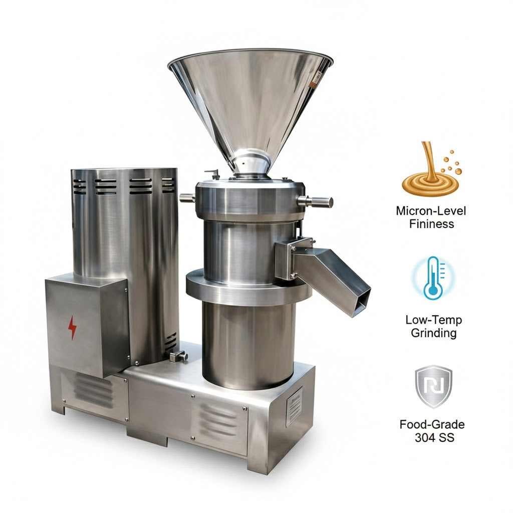 Commercial Multi-Functional Pulverizer Split-Type Sesame & Peanut Butter Grinder