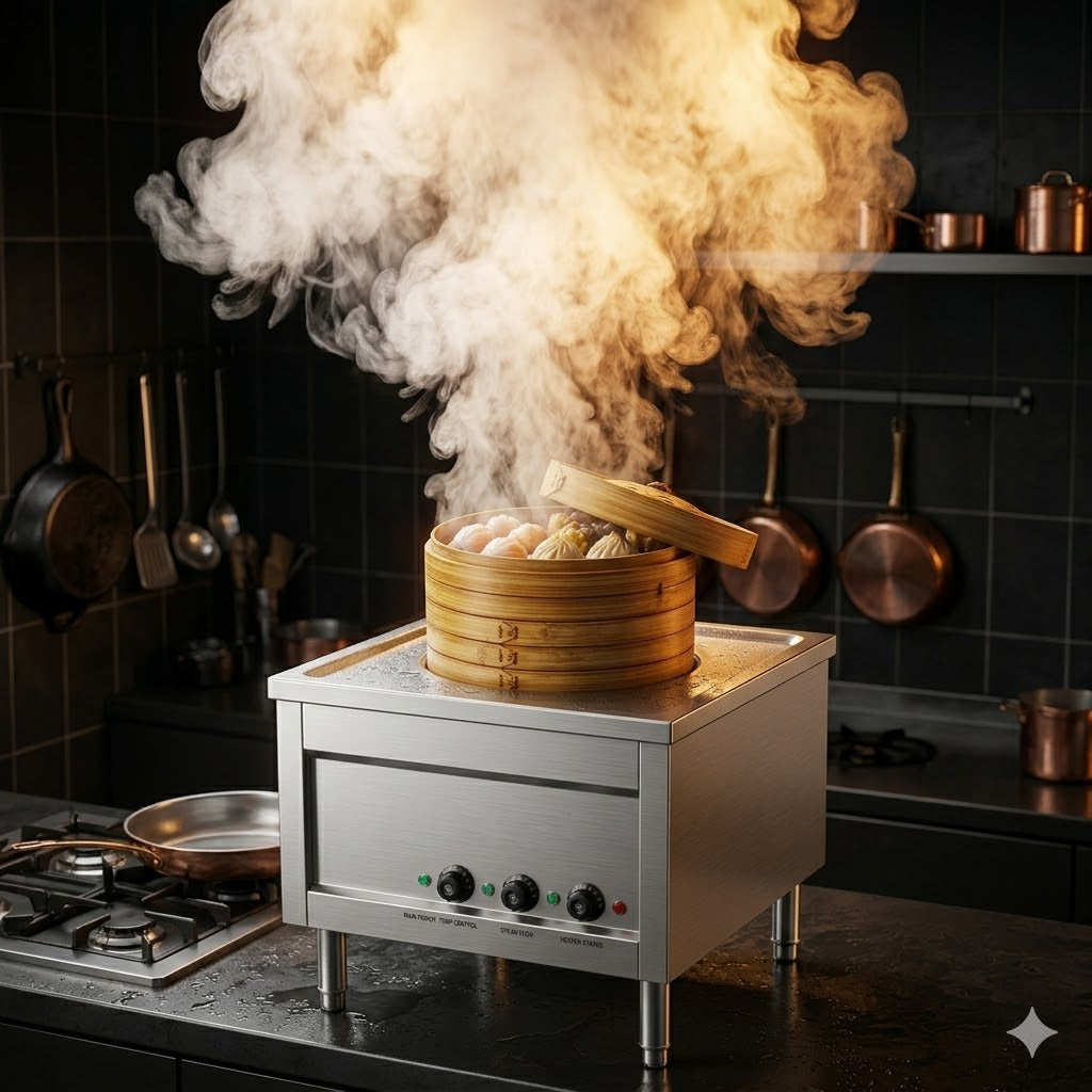 Commercial bun steamer steam machine bun dumpling breakfast shop