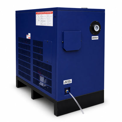 240CFM Refrigerated Air Dryer for 50HP-460V Rotary Air Compressors, 3PHASE 460V Refrigerated Air Dryer, Compressed Air Systems, Industrial Refrigerated Compressed Air Dryer