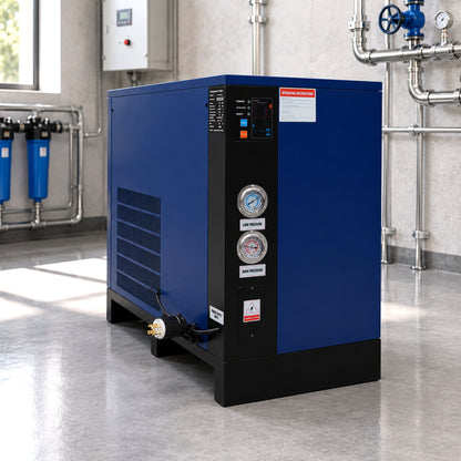 240CFM Refrigerated Air Dryer for 50HP-460V Rotary Air Compressors, 3PHASE 460V Refrigerated Air Dryer, Compressed Air Systems, Industrial Refrigerated Compressed Air Dryer
