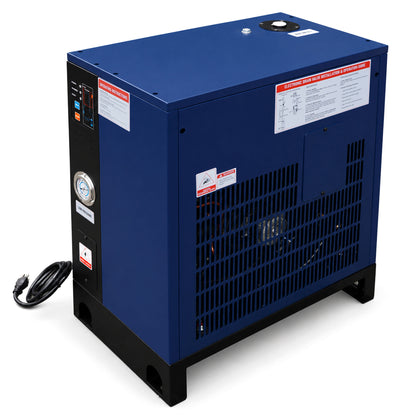 63CFM Refrigerated Air Dryer for 10HP & 15HP Air Compressors, 1PHASE 115V, Refrigerated Air Compressor Dryer, Compressed Air Systems, Industrial Refrigerated Compressed Air Dryer