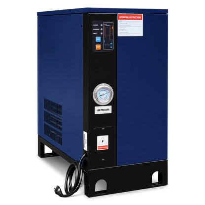 63CFM Refrigerated Air Dryer for 10HP & 15HP Air Compressors, 1PHASE 115V, Refrigerated Air Compressor Dryer, Compressed Air Systems, Industrial Refrigerated Compressed Air Dryer
