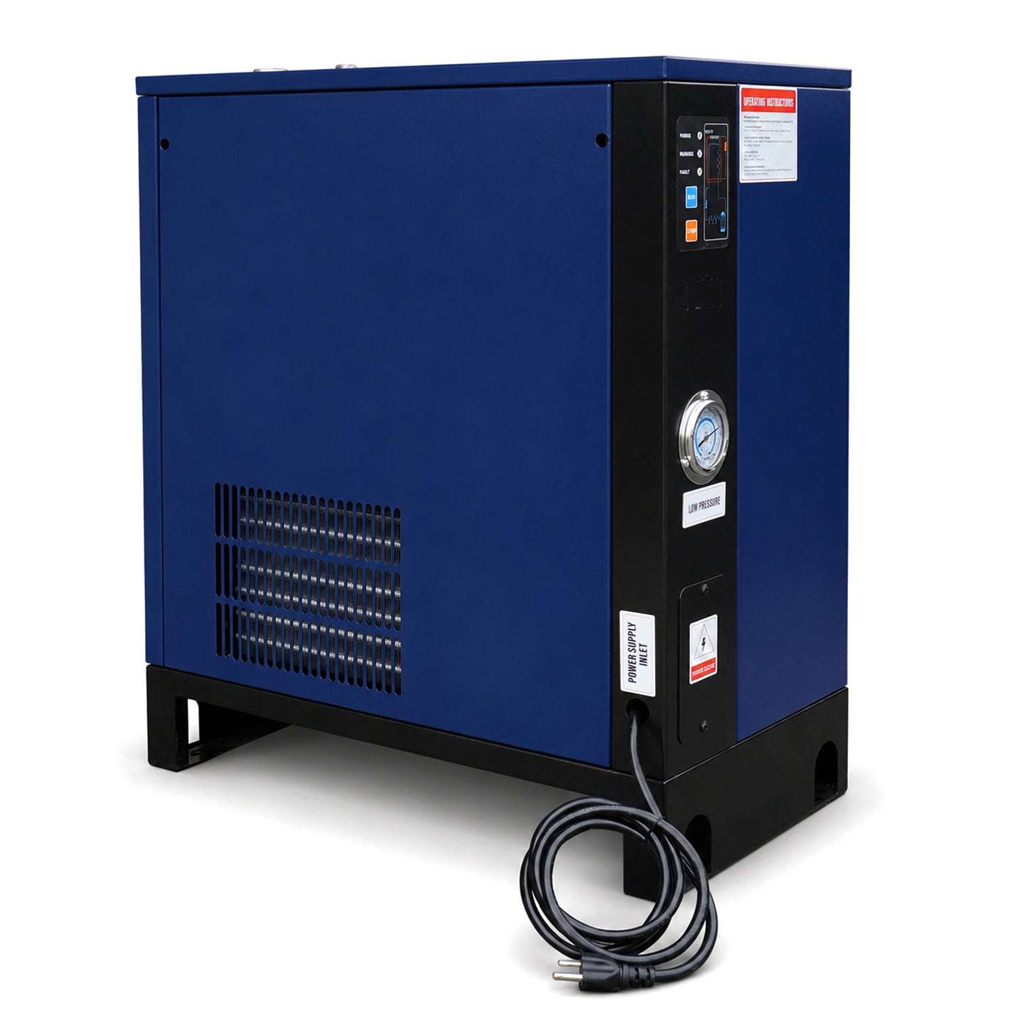 63CFM Refrigerated Air Dryer for 10HP & 15HP Air Compressors, 1PHASE 115V, Refrigerated Air Compressor Dryer, Compressed Air Systems, Industrial Refrigerated Compressed Air Dryer