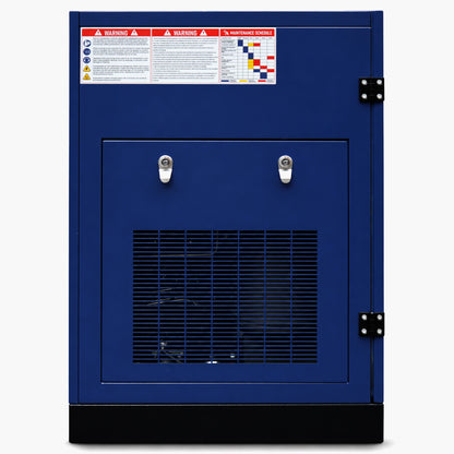 20HP Rotary Screw Air Compressor, 74CFM, 125PSI, 460V 3PHASE 60HZ, Fixed Speed Compressor, Industrial-Grade, Heavy Duty Air Compressed System