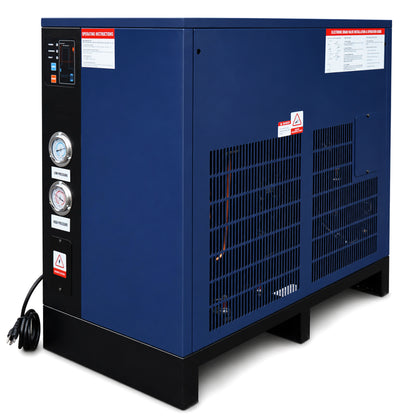 240CFM Refrigerated Air Dryer for 50HP Air Compressors, 1 PHASE 115V, Refrigerated Air Compressor Dryer, Compressed Air Systems, Industrial Refrigerated Compressed Air Dryer