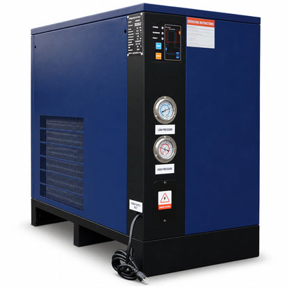 240CFM Refrigerated Air Dryer for 50HP Air Compressors, 1 PHASE 115V, Refrigerated Air Compressor Dryer, Compressed Air Systems, Industrial Refrigerated Compressed Air Dryer