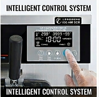 High Efficiency Desktop Soft Serve Machine, 3 Flavors, Stainless Steel for Cafes & Restaurants