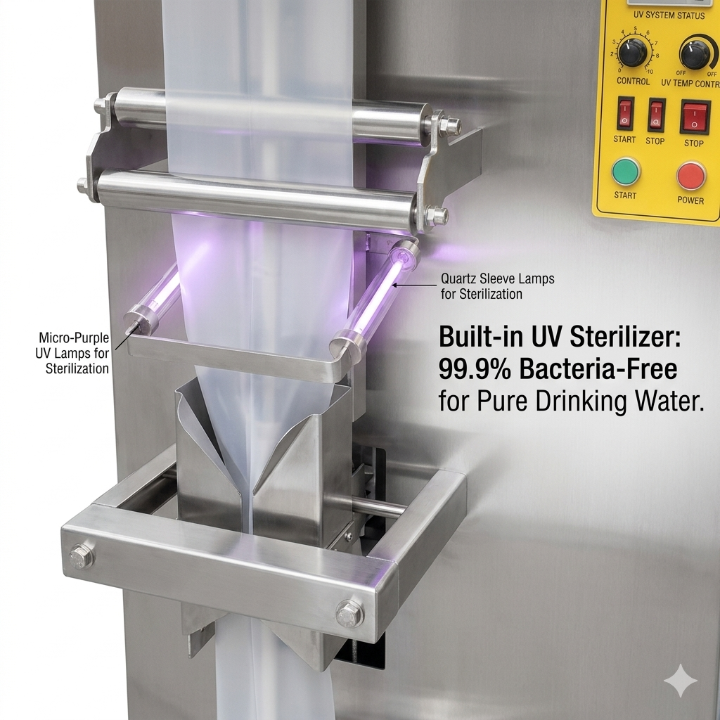 Automatic milk pouch packing machine, sachet water liquid filling machine, pouch packing machine