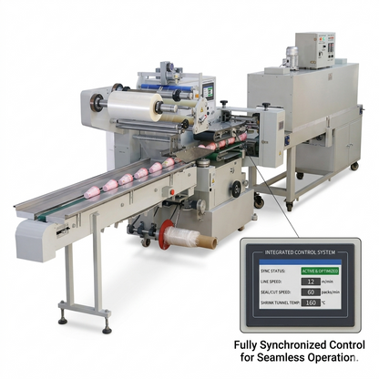 Shrink wrap machine, High speed automatic flow packing shrinking machine, shrink packaging machine for boxes/balls/tape rolls
