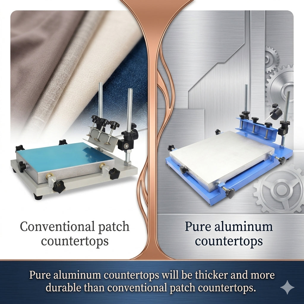 Manual Screen Printing Table Small Manual Silk Screen Printer Tempered Glass Flat Screen Printing Machine