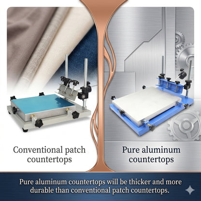 Manual Screen Printing Table Small Manual Silk Screen Printer Tempered Glass Flat Screen Printing Machine