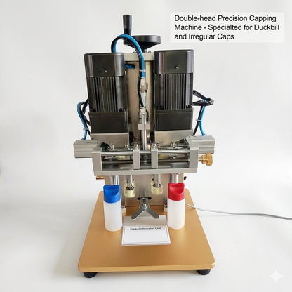 SGJ-80 electric and pneumatic plastic bottle capping machine, water bottle capping machine